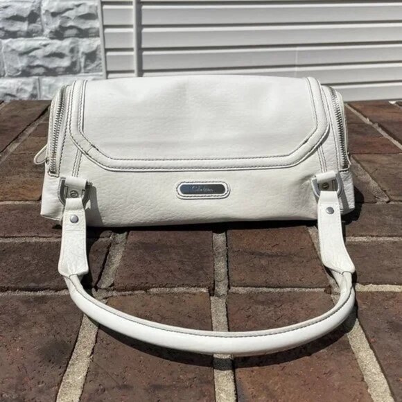 Cole Haan White Leather Purse - Picture 1 of 7